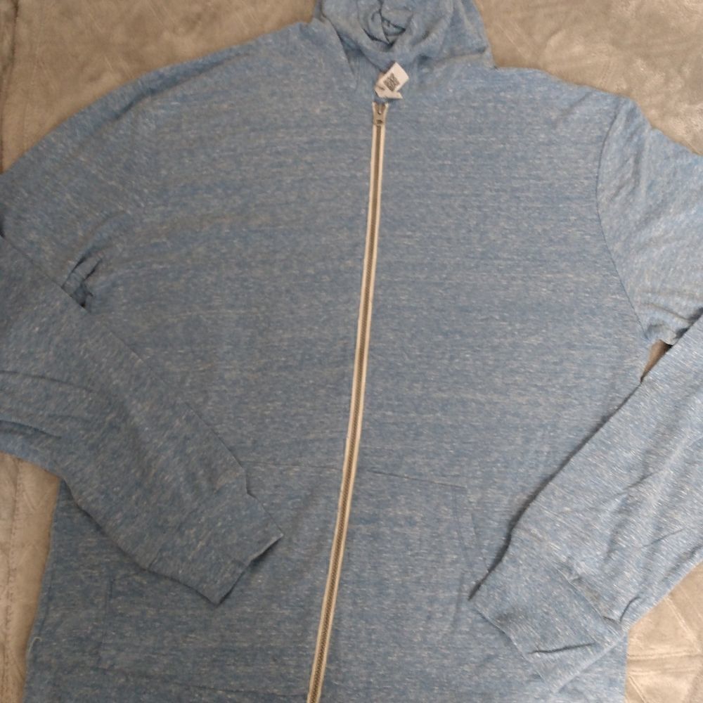 Unisex Triblend Full-Zip Light Hoodie BRANDNEW NWOT